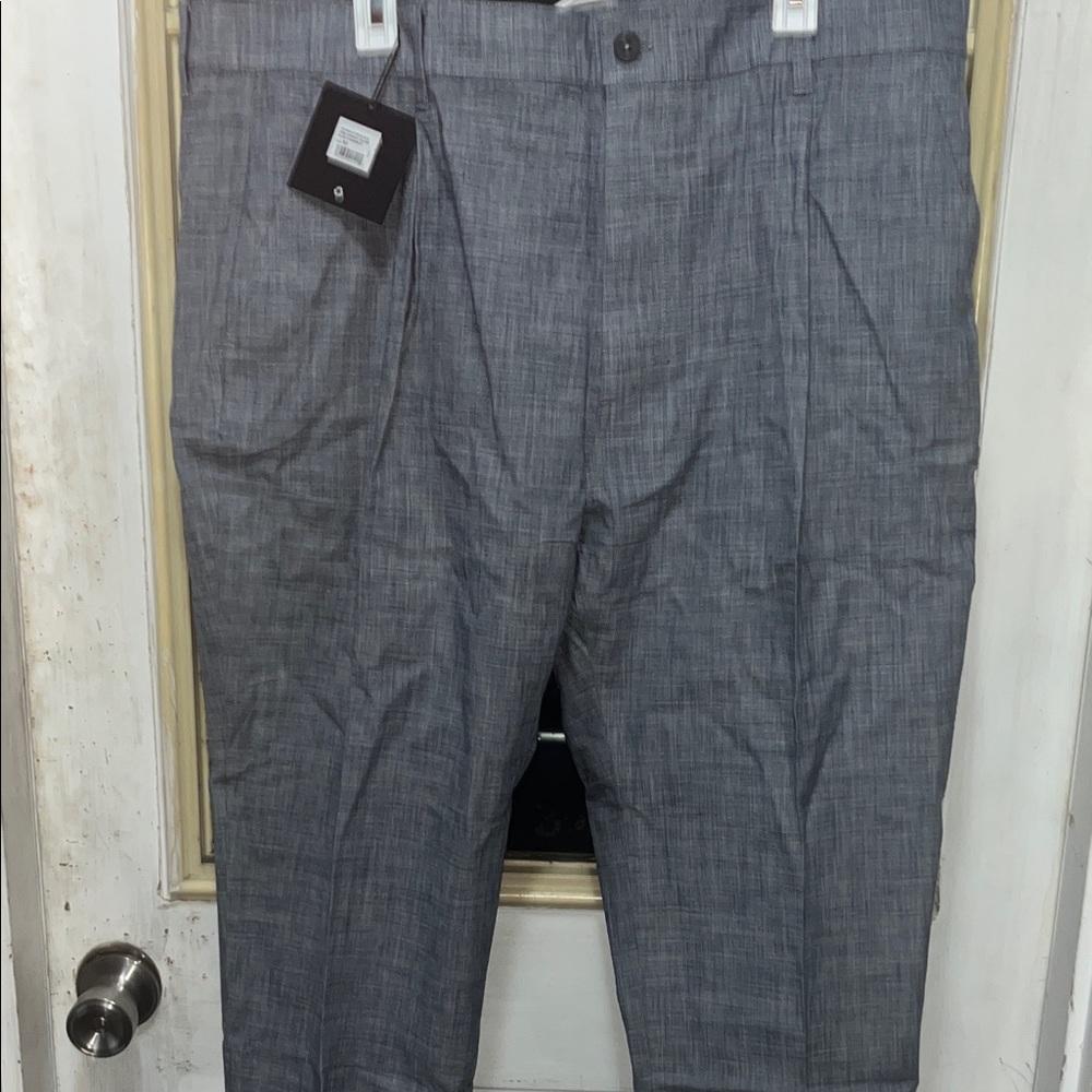 NWT Joe’s Gray Pleated Trousers